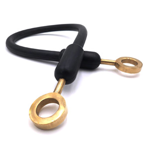 Tong Pull‑Back Straps w/Brass